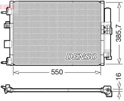 Ч?ОДНИКА КОНДИЦИОНЕРА FORD DENSO DCN10046