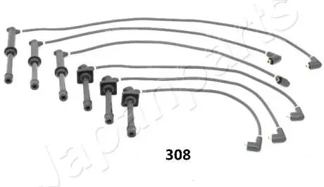 Комплект проводів запалювання JAPANPARTS IC-308