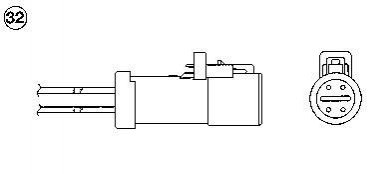 SONDA LAMBDA FORD NGK OZA504-D2