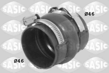 Патрубок интеркулера Citroen C5/Peugeot 307/407 1.6 Hdi 04- SASIC 3330025