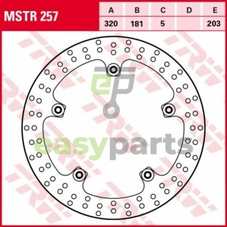 ТОРМОЗНОЙ ДИСК / МОТОЦИКЛЫ TRW MSTR257