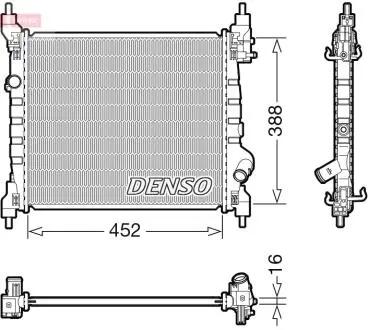 Ч?ОДНИКА ДВИГАТЕЛЯ CHEVROLET DENSO DRM15014
