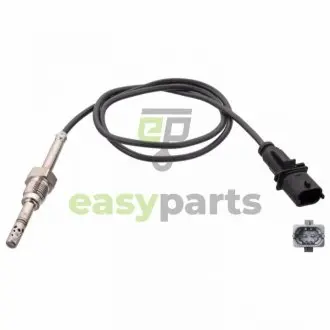 Фото датчик, температура выхлопных газов FEBI BILSTEIN 100817 Датчик, температура выхлопных газов FEBI BILSTEIN 100817