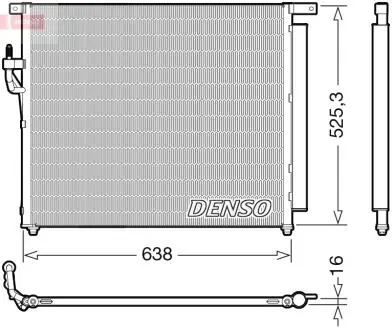 Ч?ОДНИКА КОНДИЦИОНЕРА FORD DENSO DCN10049