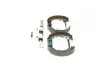 Комплект тормозных колодок BOSCH 0 204 114 654 (фото 1)