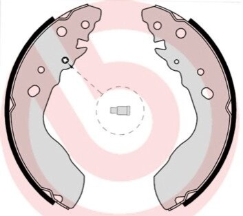 Комплект гальмівних колодок BREMBO S 79 522