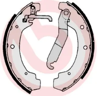 Комплект тормозных колодок BREMBO S 85 534