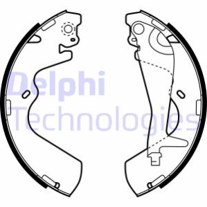 Комплект гальмівних колодок Delphi LS1934