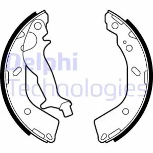 Комплект гальмівних колодок Delphi LS2027