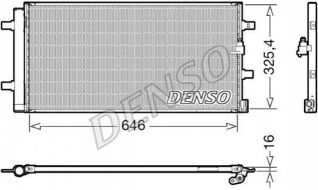 Скраплац AUDI A6/A5/A6/A7 DENSO DCN02041