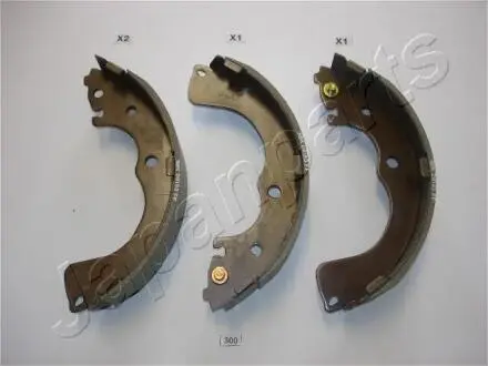 Комплект тормозных колодок JAPANPARTS GF-300AF