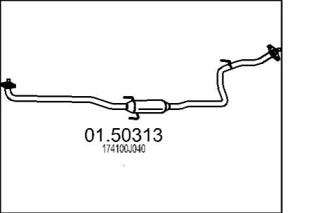 T?umik Ьrod. YARIS 1.0 03- MTS 01.50313