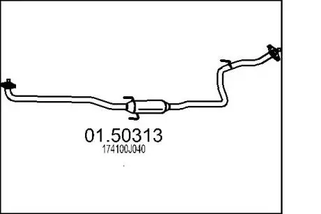 T?umik Ьrod. YARIS 1.0 03- MTS 01.50313