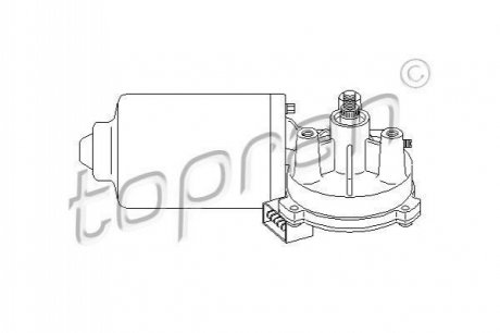 Двигатель стеклоочистителя TOPRAN / HANS PRIES 108 577 (фото 1)