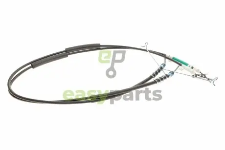 Трос ручника (задній) Ford Connect 02- (барабанні гальма) (1977/1977mm) BOSCH 1987482870