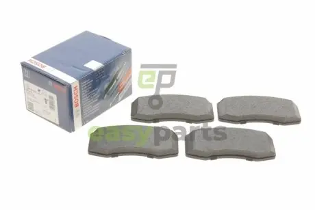 Колодки гальмівні (передні) Renault Megane III купе 2.0 R.S. 08- BOSCH 0 986 494 551