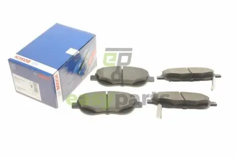 Колодки гальмівні (передні) Toyota Avensis 08-18/Verso 09-18 BOSCH 0 986 494 682
