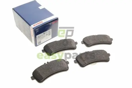 Колодки гальмівні (задні) MB C-Class (W205)/S-Class (W222)/AMG (X290) 13- BOSCH 0 986 494 763