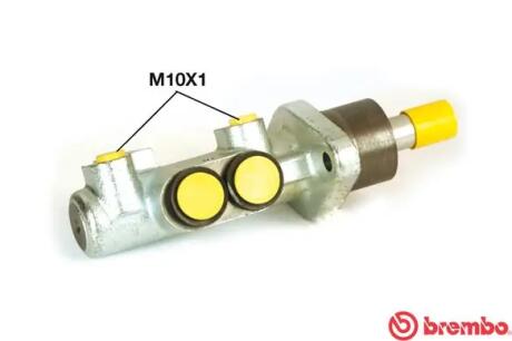 Головний гальмівний циліндр BREMBO M 85 040