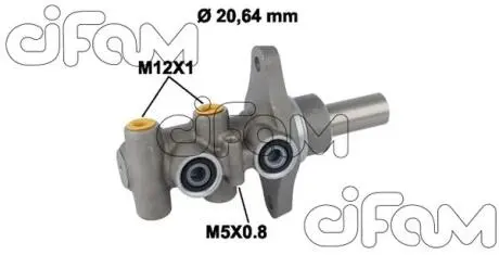 Головний гальмівний циліндр CIFAM 202-810