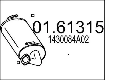 Умик коек. ДЖИМНИ 1.3.. MTS 01.61315