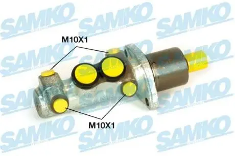 Головний гальмівний циліндр SAMKO P16134