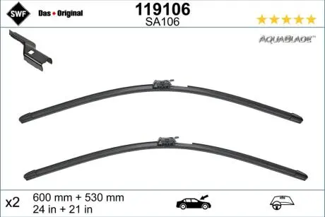 СТЕКЛООЧИСТИТЕЛЬ AQUABLADE SWF 119106