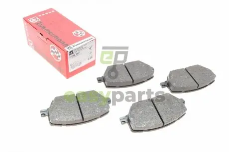 Колодки гальмівні (передні) Fiat 500X 1.4-1.6/1.6-2.0D 14-/ Jeep Renegade1.4-1.6/2.0CRD 14- ZIMMERMANN 22165.200.1