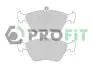Колодки гальмівні дискові PROFIT 5000-0901 (фото 1)