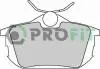 Колодки гальмівні дискові PROFIT 5000-1095 (фото 1)
