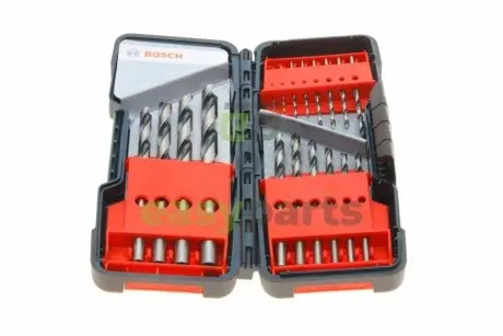 Набір свердл HSS PointTeQ O1-10 мм 18 од. BOSCH 2 608 577 350