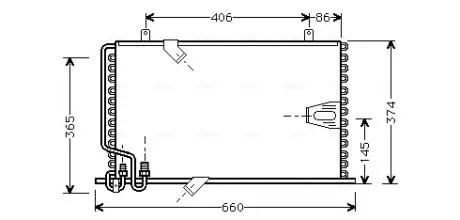 Конденсатор, Кондиціонер AVA COOLING BW5184