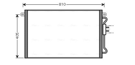 Конденсатор, Кондиціонер AVA COOLING CRA5075 (фото 1)