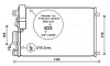 AVA NISSAN Конденсатор кондиціонера QASHQAI 1.5, 2.0 06-13 AVA COOLING DNA5283D (фото 1)