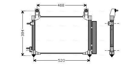 Конденсатор, кондиционер AVA COOLING DW5081D (фото 1)