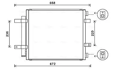 Конденсатор, кондиционер AVA COOLING JR5053D