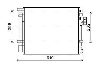 Конденсатор, кондиционер AVA COOLING KAA5149D
