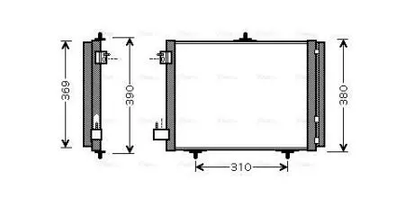 Конденсатор, кондиционер AVA COOLING PEA5295D
