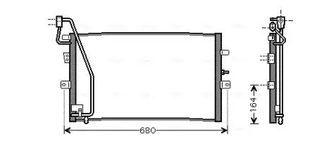 Конденсатор, кондиционер AVA COOLING SB5056