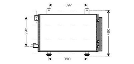 Конденсатор, кондиционер AVA COOLING SZ5090D (фото 1)