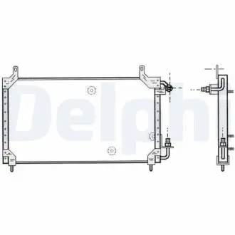 Фото конденсатор, Кондиціонер Delphi TSP0225413 Конденсатор, Кондиціонер Delphi TSP0225413