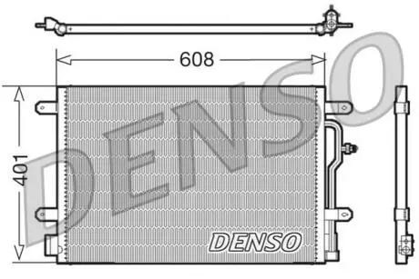 Конденсатор, Кондиціонер DENSO DCN02011