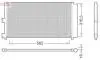 Конденсатор, Кондиціонер DENSO DCN09072 (фото 1)