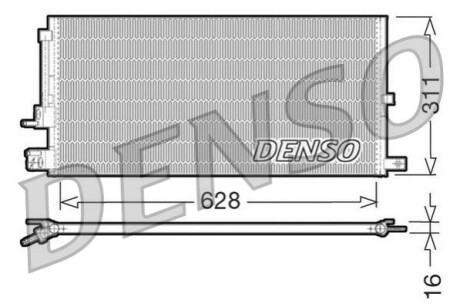 Конденсатор, Кондиціонер DENSO DCN11007