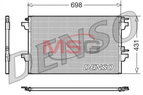 Конденсатор, Кондиціонер DENSO DCN23021