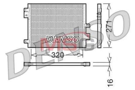 Конденсатор, Кондиціонер DENSO DCN28002
