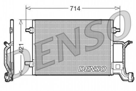 Конденсатор, кондиционер DENSO DCN32019