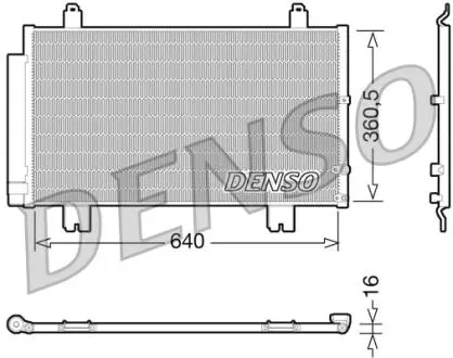 Конденсатор, Кондиціонер DENSO DCN51005