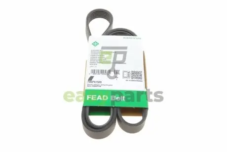 Ремінь генератора Ford Focus 1.8 TDCi 05-12/Skoda Octavia 1.4 i 99-01 (6PK1520) INA FB6PK1520