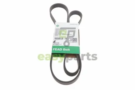 Ремінь генератора Fiat Doblo1.3-1.6 D 10-/Opel Astra F/Corsa B/Vectra B 1.4-1.8/ 94-03 (6PK1530) INA FB6PK1530